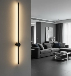 دیوارکوب خطی مدرن با طراحی ساده و مقاوم