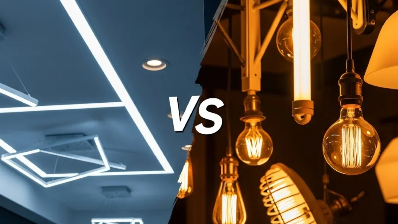 لاین نوری در طراحی داخلی مدرن و نورپردازی سقف کناف